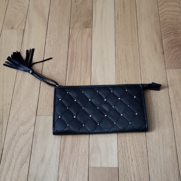 Black Jacquard Wallet - Picture 1 of 3